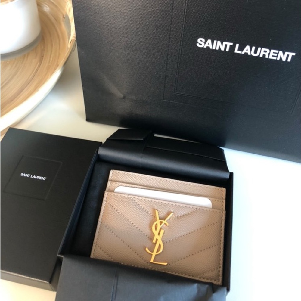 YSL card holder